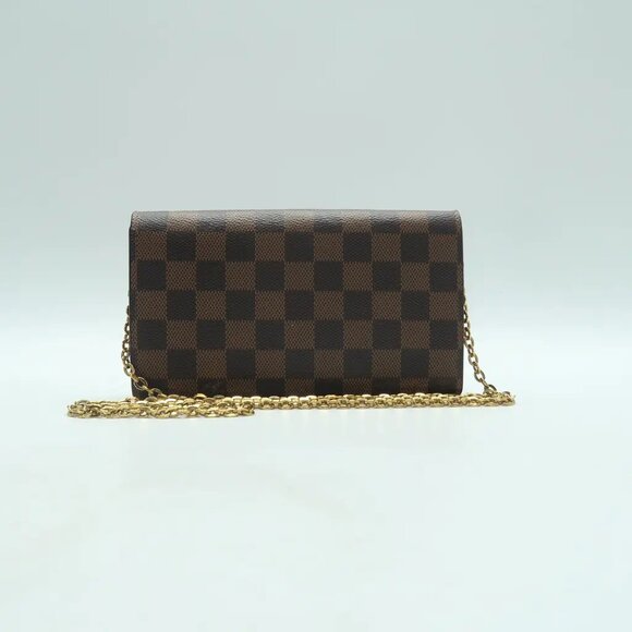 Louis Vuitton Croisette Brown Damier Ebene Canvas Shoulder Bag 880-052825 - Picture 2 of 12